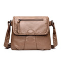 Black Small Women Messenger Handbag Purses