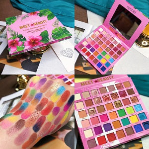 Nude Pigmented Eyeshadow Palette Long
