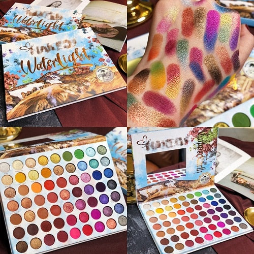 Nude Pigmented Eyeshadow Palette Long