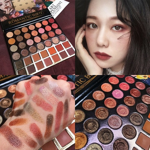 Nude Pigmented Eyeshadow Palette Long