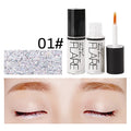 Shiny Eye Liners Cosmetics for Women Silver Rose