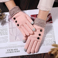 Gloves Touch Screen Full Finger Imitation Cashmere