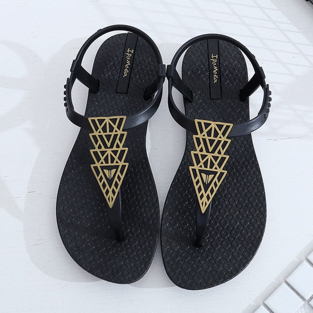 Shoes Net red sandals female flat with bohemian