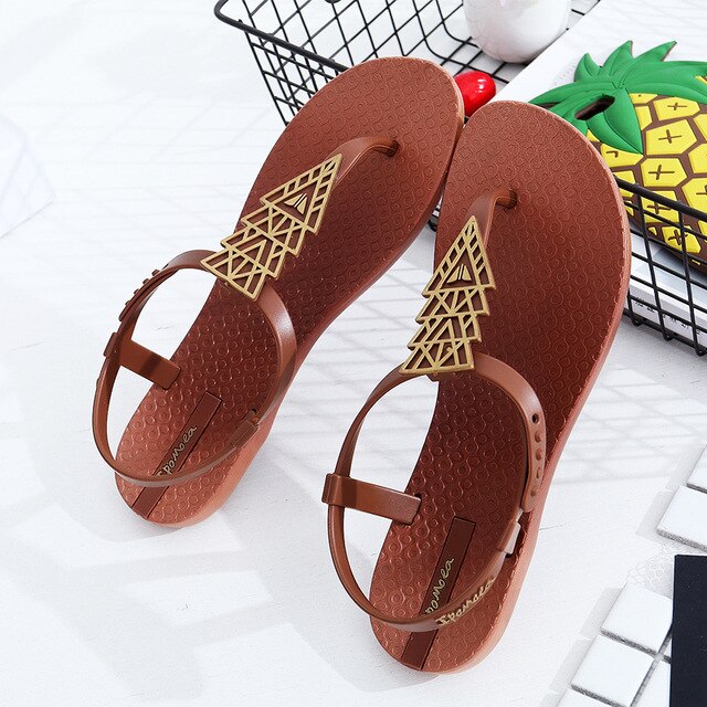 Shoes Net red sandals female flat with bohemian