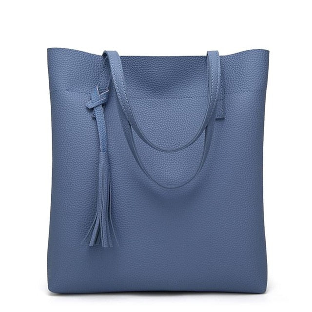 Soft Leather Handbag Women Shoulder Bag