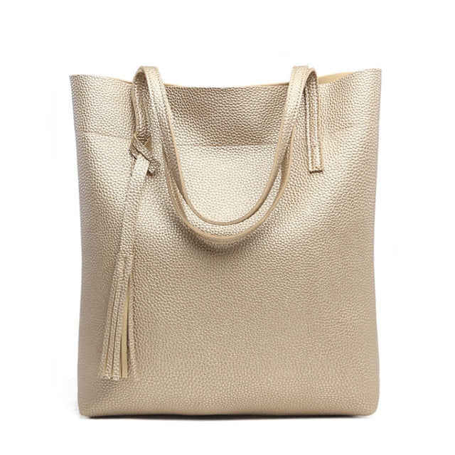 Soft Leather Handbag Women Shoulder Bag