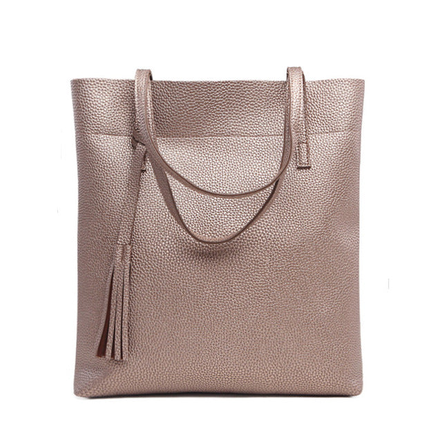 Soft Leather Handbag Women Shoulder Bag