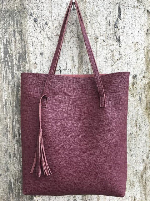 Soft Leather Handbag Women Shoulder Bag