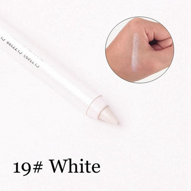 Long-lasting Eye Liner Pencil Pigment White