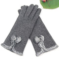 Autumn Winter Fashion Ladies Cashmere Gloves