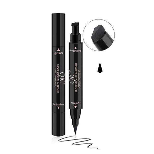 Liquid Waterproof Eyeliner Stamp Pencil Double
