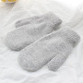 Outdoor Cashmere Gloves Warm Inverted Mitten
