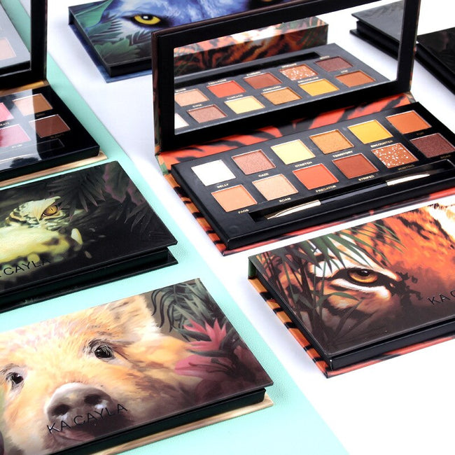 Eyeshadow Makeup Nude Beauty Set Orange