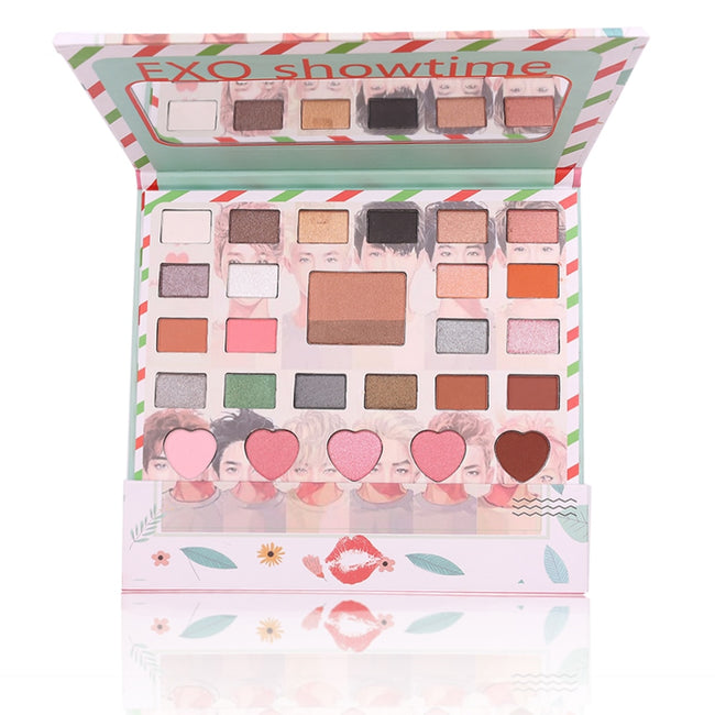 Cosmetics Eyeshadow Pallete Lazy Matte Glitter