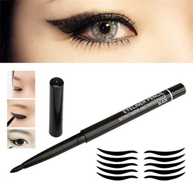 Black Long Lasting Eye Liner Pencil Waterproof