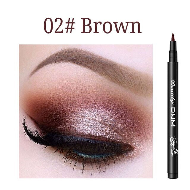 Natural Waterproof Colorful Liquid Eyeliner