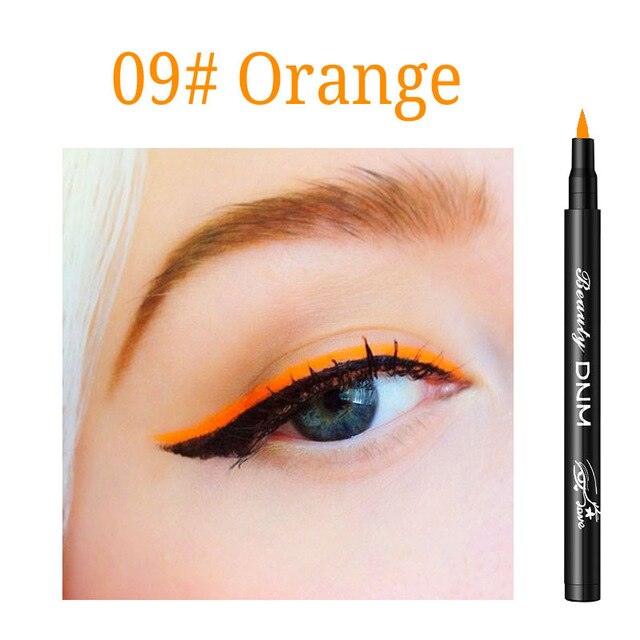 Natural Waterproof Colorful Liquid Eyeliner