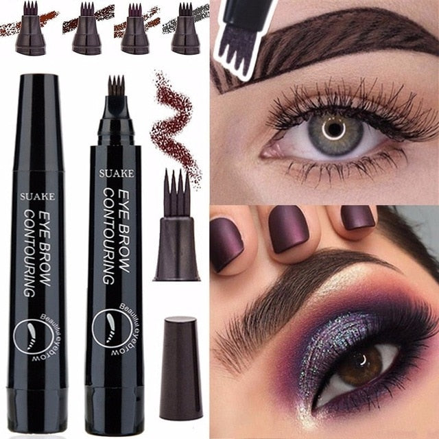 Liquid EyeLiner with Wing Stamp Dry Waterproof
