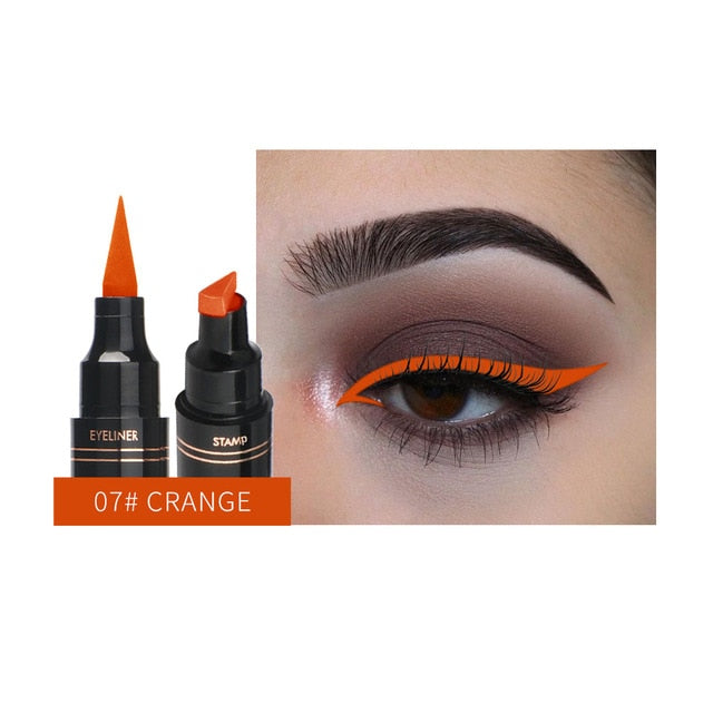 Liquid EyeLiner with Wing Stamp Dry Waterproof