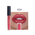 Waterproof matte lip gloss lasting cherry red