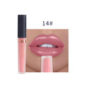 Waterproof matte lip gloss lasting cherry red