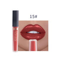 Waterproof matte lip gloss lasting cherry red