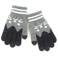 Gloves for Girls Cartoon Printed Wool Knitted