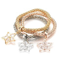 Austrian Rhinestones Gold Color Tree of Life