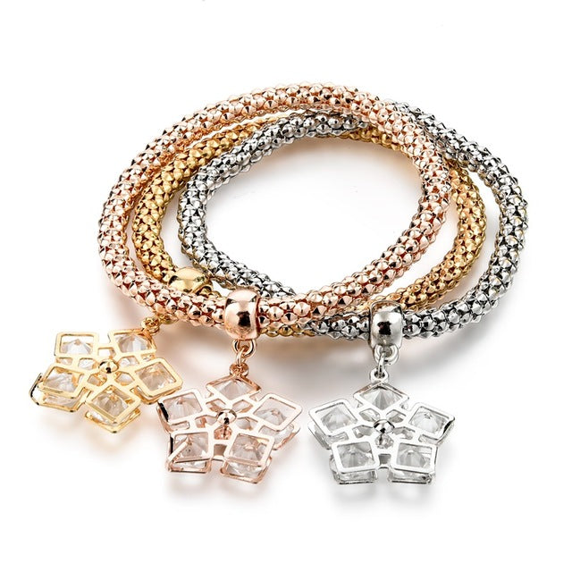 Austrian Rhinestones Gold Color Tree of Life