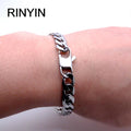 Stainless Steel Bracelet Chain Vintage Jewelry