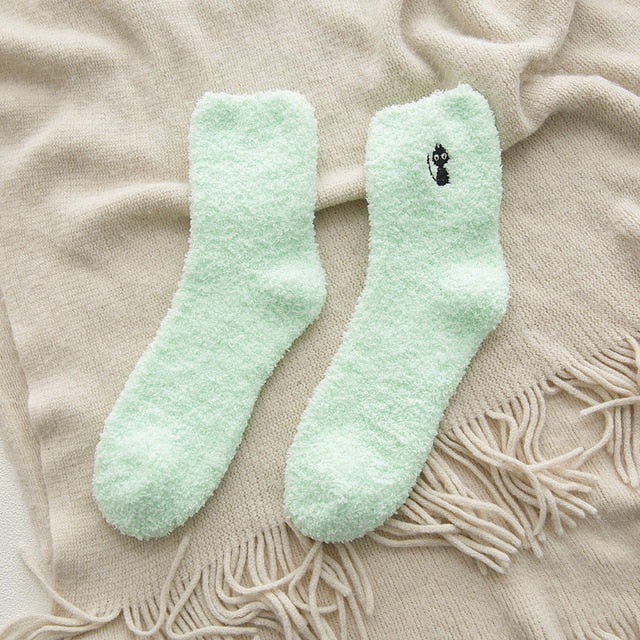 Embroidery CAT Deer Thickening women cotton