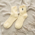 Embroidery CAT Deer Thickening women cotton