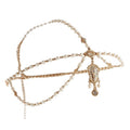 Simulated Pearl Tassel Bohemian Head Chain