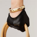 Genuine Leather Gloves Short Paragraph Fashion
