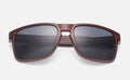 Wood Grain Sunglasses Men Vintage Eyewear
