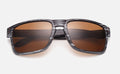 Wood Grain Sunglasses Men Vintage Eyewear