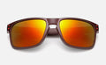 Wood Grain Sunglasses Men Vintage Eyewear