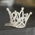 Hair Combs Clear Stone Crystal Mini Tiara