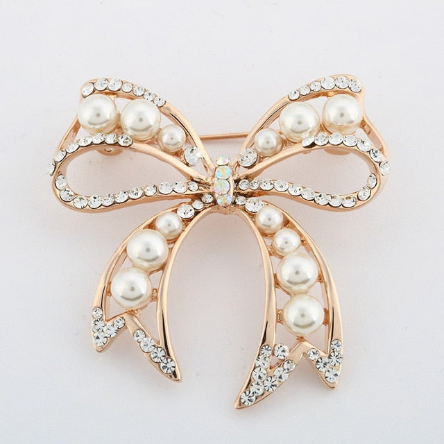 Fashion Jewelry Vintage Gold Brooch Pins Austria