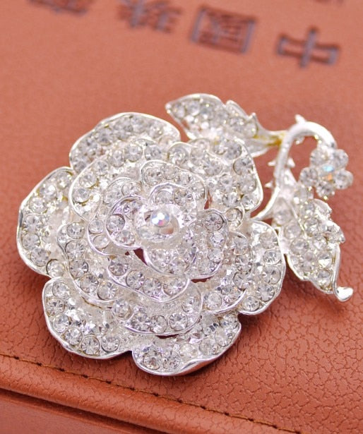 Fashion Jewelry Vintage Gold Brooch Pins Austria