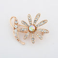 Fashion Jewelry Vintage Gold Brooch Pins Austria