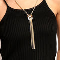 Sweater Accessories Round Circle Long Tassel