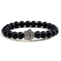 Natural Matte Black Lava Volcanic Stone Paw