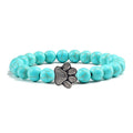 Natural Matte Black Lava Volcanic Stone Paw