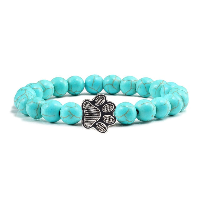 Natural Matte Black Lava Volcanic Stone Paw
