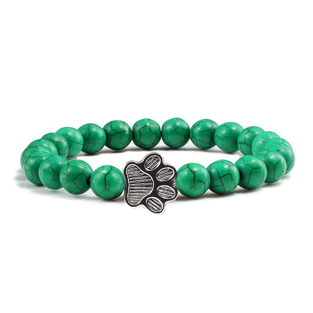 Natural Matte Black Lava Volcanic Stone Paw
