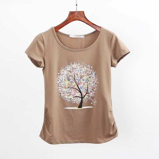 T-shirt female casual shirts t shirt women clothes