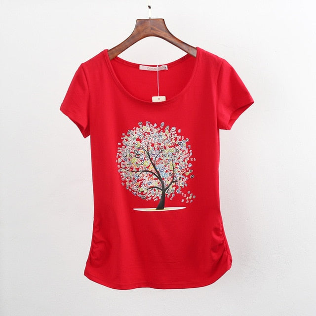 T-shirt female casual shirts t shirt women clothes