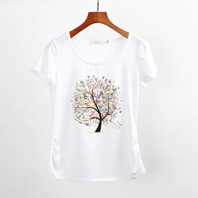 T-shirt female casual shirts t shirt women clothes