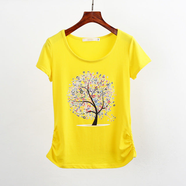T-shirt female casual shirts t shirt women clothes
